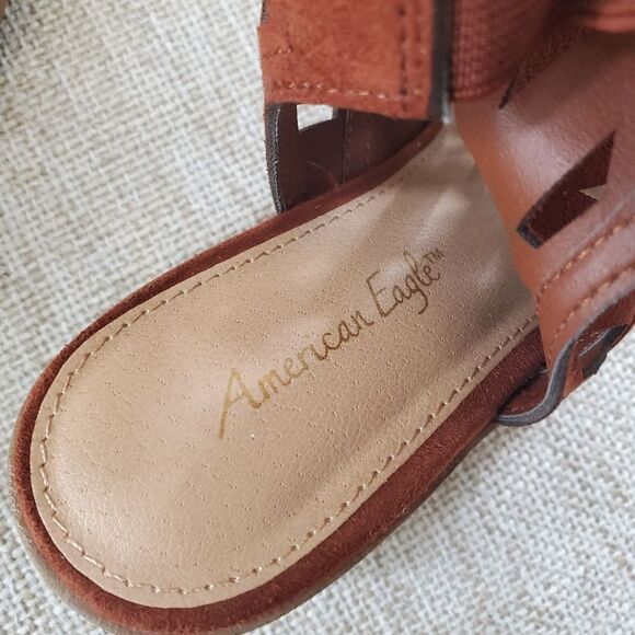 American Eagle Block Sandals Size 6.5 - Picture 13 of 15